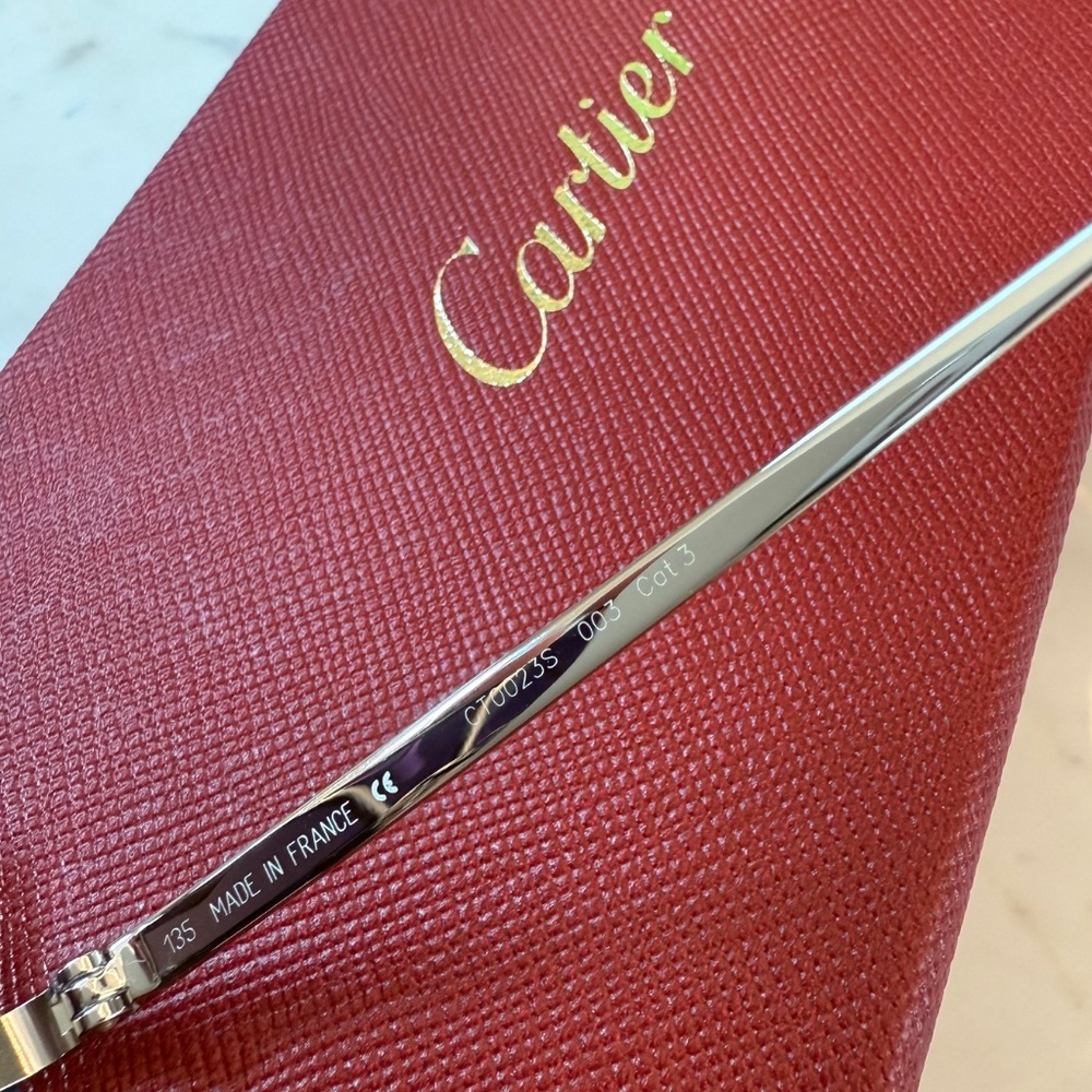 New Cartier Panthers Sunglasses Original - Picture 8 of 16